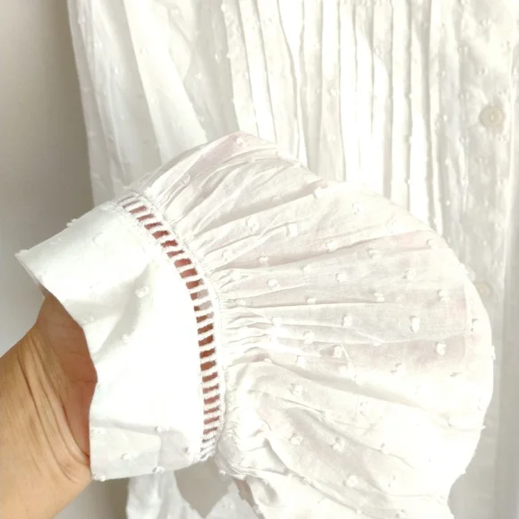 Old Navy White Button Down Shirt - Picture 3 of 8